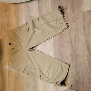 DKNY khaki crop pants 4